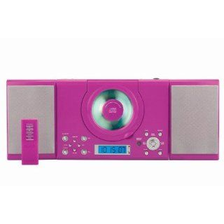 Musikcenter Stereoanlage CD Player Denver MC 5000 pink 