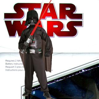 Wars Kostüm Darth Vader Maske Overall Gr. L ca. 134 140 NEU