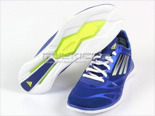 Adidas Adizero Supreme Blue/White/Gold Training Sprint Web Womens 2012