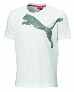 PUMA Herren T Shirt Large Logo Cat Graphic Tee Sport