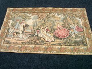 Gobelin Wandteppich Wandbehang 153 x 88 cm Bild Rug Old Picture Carpet