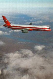 Flugzeug Postkarte F143   Boeing 757   LTU Süd
