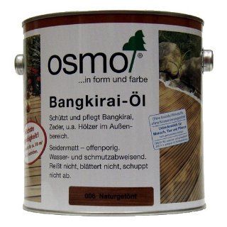 OSMO Bangkirai Öl 006 Naturgetönt seidenmatt 2,5Ltr 