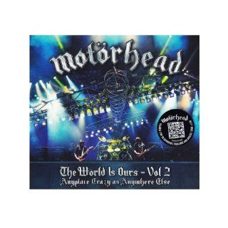 Motörhead   The Wörld is Ours, Vol. 2 1 DVD + 2 Audio CDs 