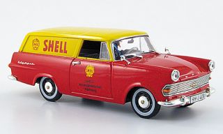 Opel Rekord P 2 Caravan, rot/gelb, Shell, 143
