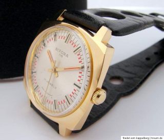 Bifora 115 Made in Germany 17 Jewels Handaufzug Uhr vintage men gents