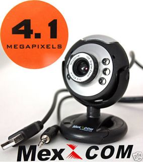 Webcam 4.1 MP *USB 6 LED und Mikrofon * MEXXCOM *M 103