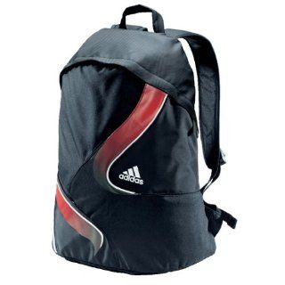 adidas Rucksack Elite BP, schwarz/rot/weiß Sport