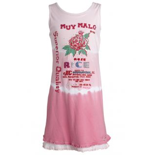 MUY MALO Kleid / Tunika Big Rose Pink Gr. 116 164 NEU ++