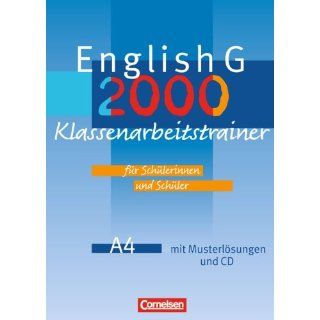 English G 2000. Ausgabe A 4. Klassenarbeitstrainer. Mit
