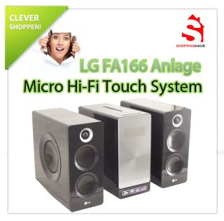 LG FA166 Micro HiFi Touch Anlage USB Recorder CD iPod Connect 160Watt