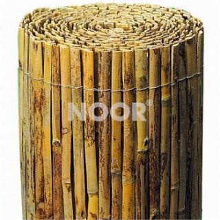 NOOR® Sichtschutzmatte Sichtschutz Bambusmatte Bambus 1x5m