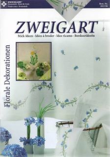 Zweigart Stickheft Florale Dekorationen Band 156