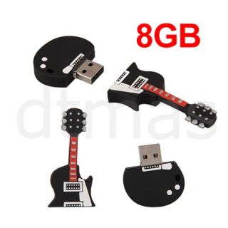 USB 2.0 8GB Stick Flash Drive Speicher Speicherstick Gitarre