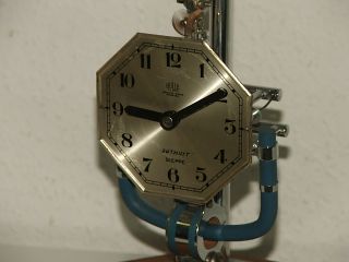 Bulle Clock Paris Duthuit Deppe elektro Tischuhr Kaminuhr ATO