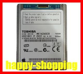 NEW 1.8 Toshiba MK1626GCB 160GB IPOD CLASSIC 6TH HDD replace SAMSUNG