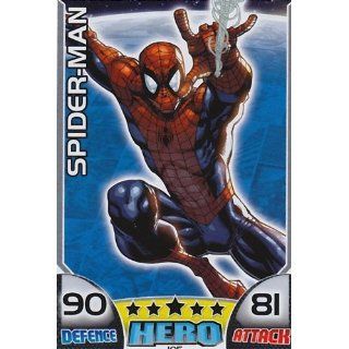 Topps MARVEL Hero Attax 105 SPIDER MAN Hero Card Spielzeug