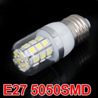 27 SMD LED E27 Energiesparlampe Weiß Birne Lampe Büro