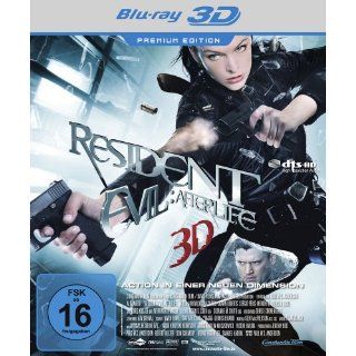 Resident Evil Afterlife 3D Premium Edition Blu ray 3D 