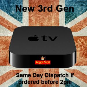 Apple HD TV MD199 3rd Third Latest Generation New 1080p Netflix