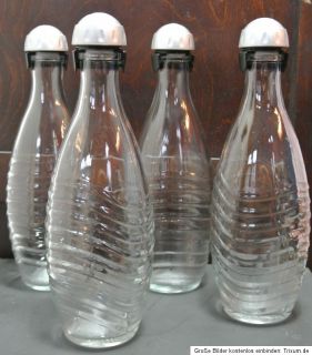 Soda Stream Penguin Trinkwassersprudler + 4 Glaskaraffen mit