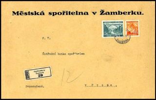 BM056. PROTECTORATE BOHEMIA AND MORAVIA COVER 1939 STAMP WITH PLATE