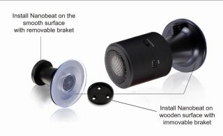 tragbarer Bluetooth Wireless Speaker Lautsprecher Modell NB BLACK