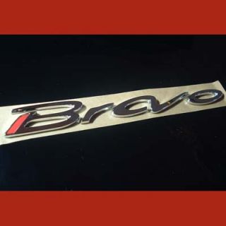Fiat Bravo ab 2007 Typ 198 Emblem Logo Schriftzug Chrom