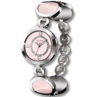 Haurex Italy Damenuhr My Life Pink Dial Ceramic Watch #XA349DP1