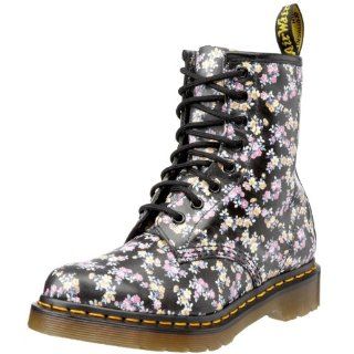 Dr. Martens 1460 Mini Tydee Flowers Black 11821010 Damen Stiefel