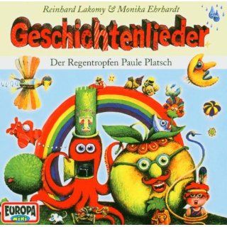 Geschichtenlieder der Regentropfen Paule Platsch Audio CD ~ Reinhard