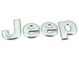 Genuine New JEEP BOOT BADGE Rear Emblem For Liberty 2002 2004