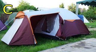 FAMILIENZELT 3 Personen Campingzelt Tunnelzelt Camping Zelt