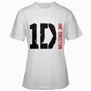ONE DIRECTION T Shirt White Tee Size S,M,L,XL