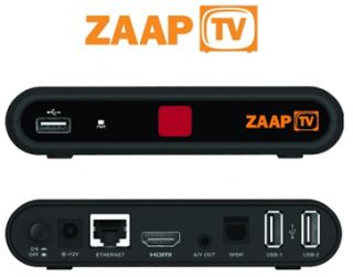 ZAAPTV HD209N IPTV SET TOP BOX   FREE SUBSCRIPTION