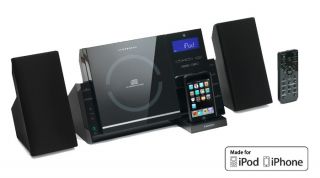 Anlage iPod/iPhone Docking CD  Spieler USB SD Lenco MCI 210