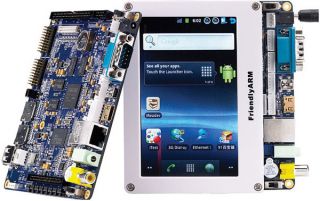 Mini210 S5PV210 ARM Cortex A8 Development Board + 5 Touch TFT Screen
