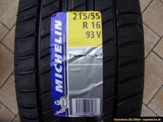NEU 2 Sommerreifen Michelin Primacy 3 Größe 215/55 R16 93 V DOT 0912