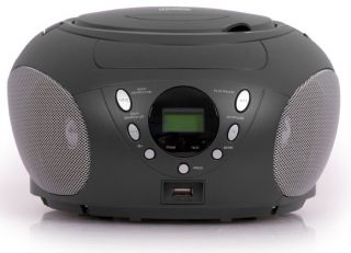 NEU Kinder Boombox CD Player Radio Musikanlage USB  AUX Denver