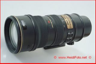 Nikon 70 200/2.8 G AF S AV  Nikkor  gebraucht   technisch ok 