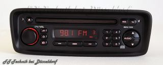 Peugeot 206 CD Radio Autoradio CD Player Spieler auch Cabrio 206 CC CD