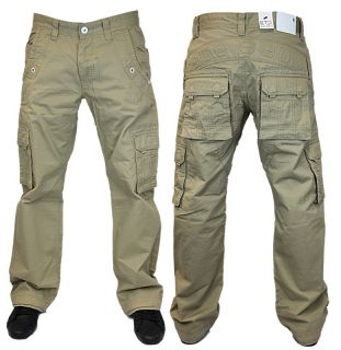 Hose Männer Beige ETO Jeans EM226 Designerhose Cargo Combat alle
