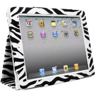 New iPad 2 and 3 Case Zebra, Tasche mit Aufsteller für Apple iPad 2