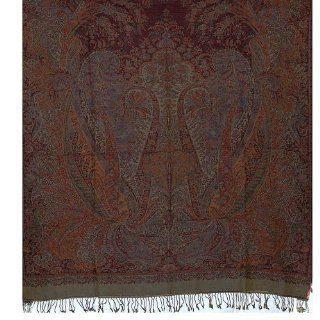 reiner Wolle in gewebtem Paisley Stil 139 x 269 cmvon ShalinCraft