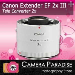 Canon EF 2X III Extender 2 x Mk Mark 3 for tele zoom tele converter