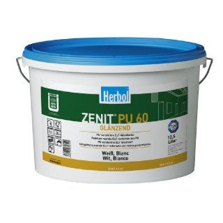 Herbol Zenit PU 60 RM weiß glänzend, 12,5 Liter Baumarkt