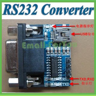 MAX3232 RS232 Serial Port To TTL Converter Module DB9 Connector 4p