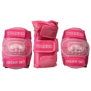 SCHÜTZER SET PINK GR M 130 155 cm Sport & Freizeit