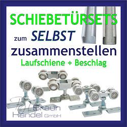 Schiebetürsystem Laufschiene Schiebetor Beschlag Schiebetürbeschlag