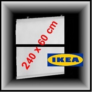 IKEA Schiebegardine ANNO TUPPLUR Gardine 60 x240 cm mit KVARTAL
